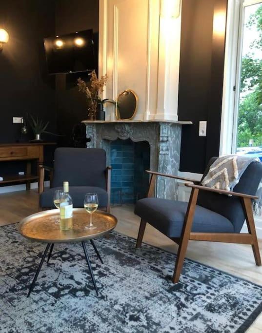 Hoogzand Statige Boerderijwoning Met Vrij Uitzicht En Tuinヴィラ エクステリア 写真