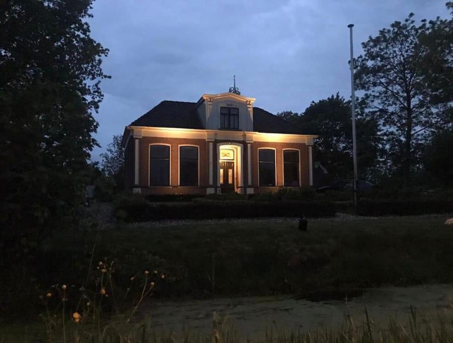 Hoogzand Statige Boerderijwoning Met Vrij Uitzicht En Tuinヴィラ エクステリア 写真