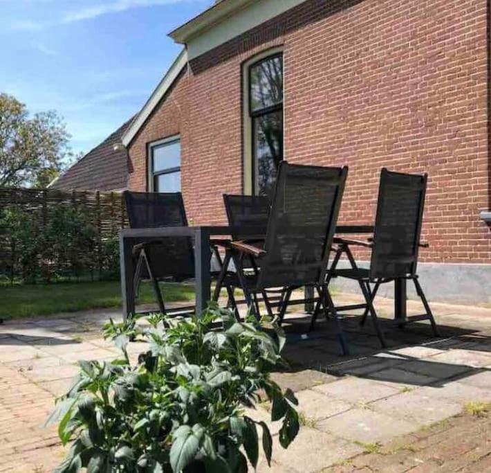 Hoogzand Statige Boerderijwoning Met Vrij Uitzicht En Tuinヴィラ エクステリア 写真